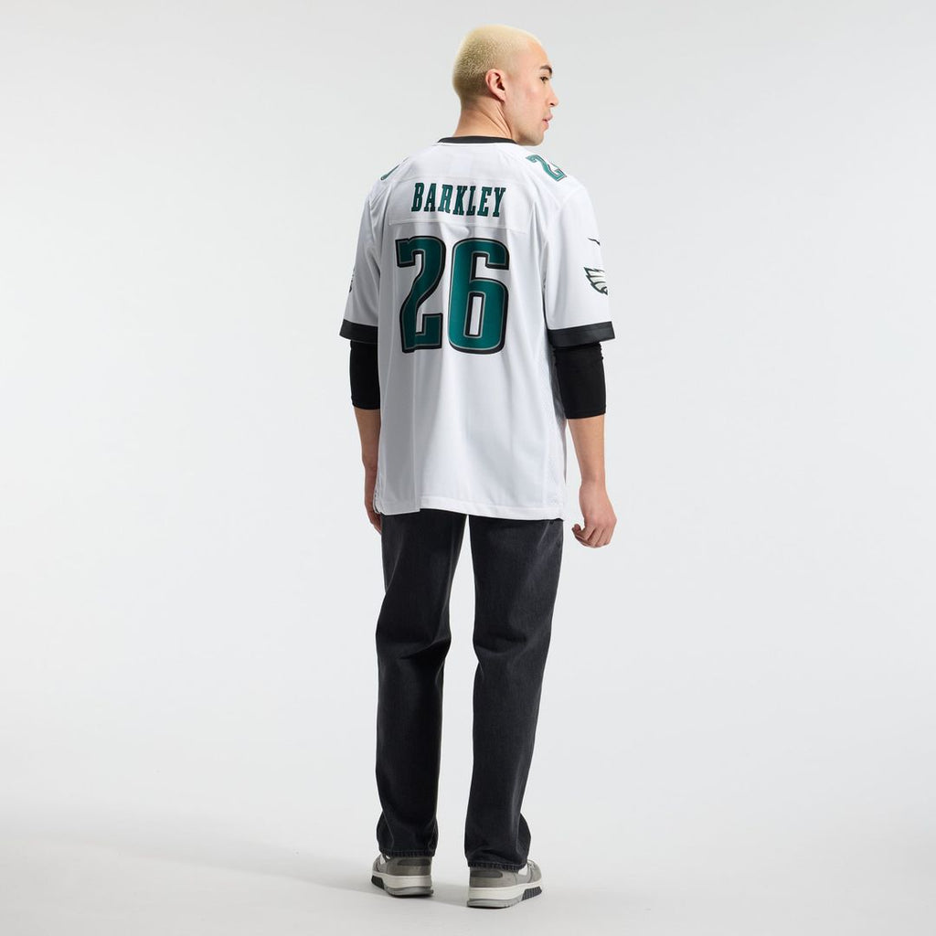 Men's Philadelphia Eagles Saquon Barkley White