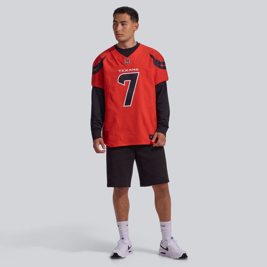 Men's Houston Texans C.J. Stroud Red Alternate Vapor F.U.S.E. Elite Jersey