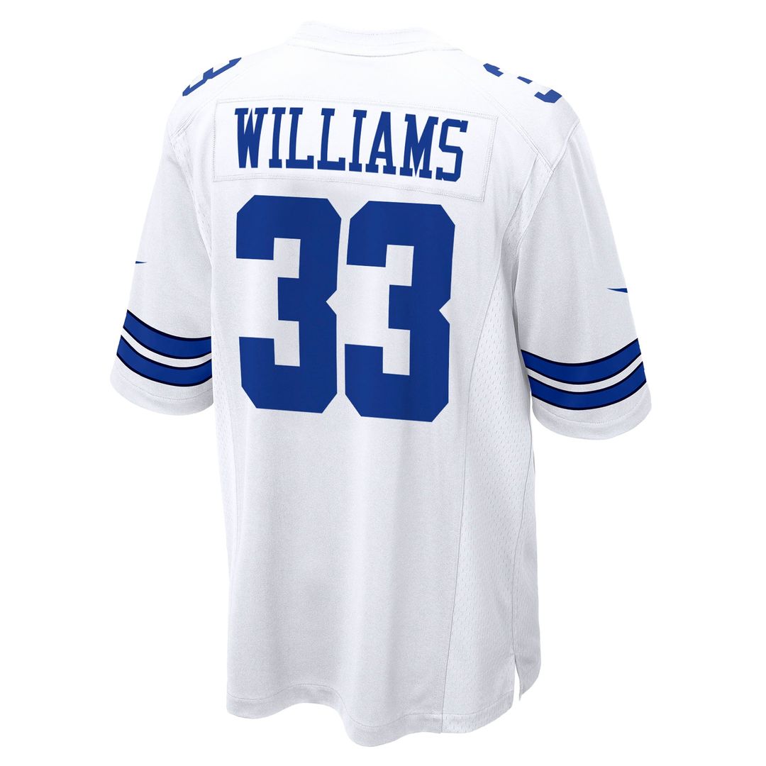 Men's Dallas Cowboys Javonte Williams White