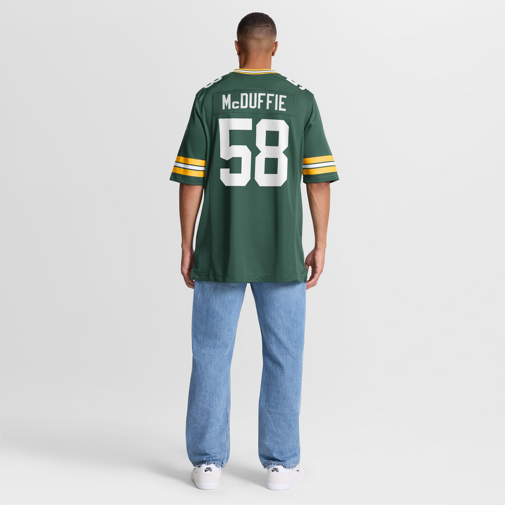 Men's Green Bay Packers Isaiah McDuffie Green Jersey
