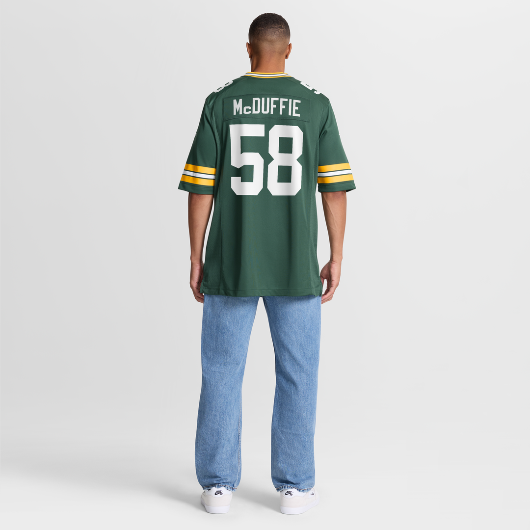 Men's Green Bay Packers Isaiah McDuffie Green Jersey