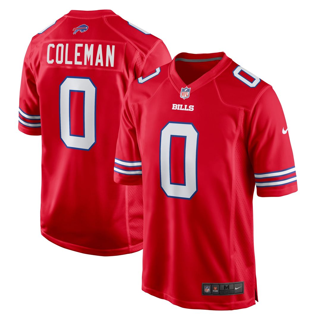 Men's Buffalo Bills Keon Coleman Red Alternate