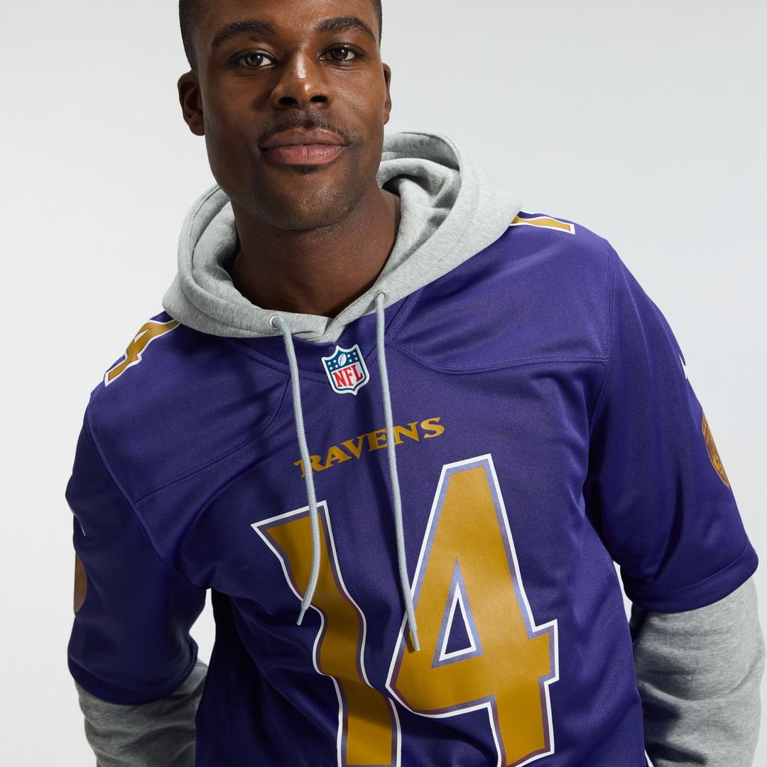 Men's Baltimore Ravens Kyle Hamilton Black Alternate