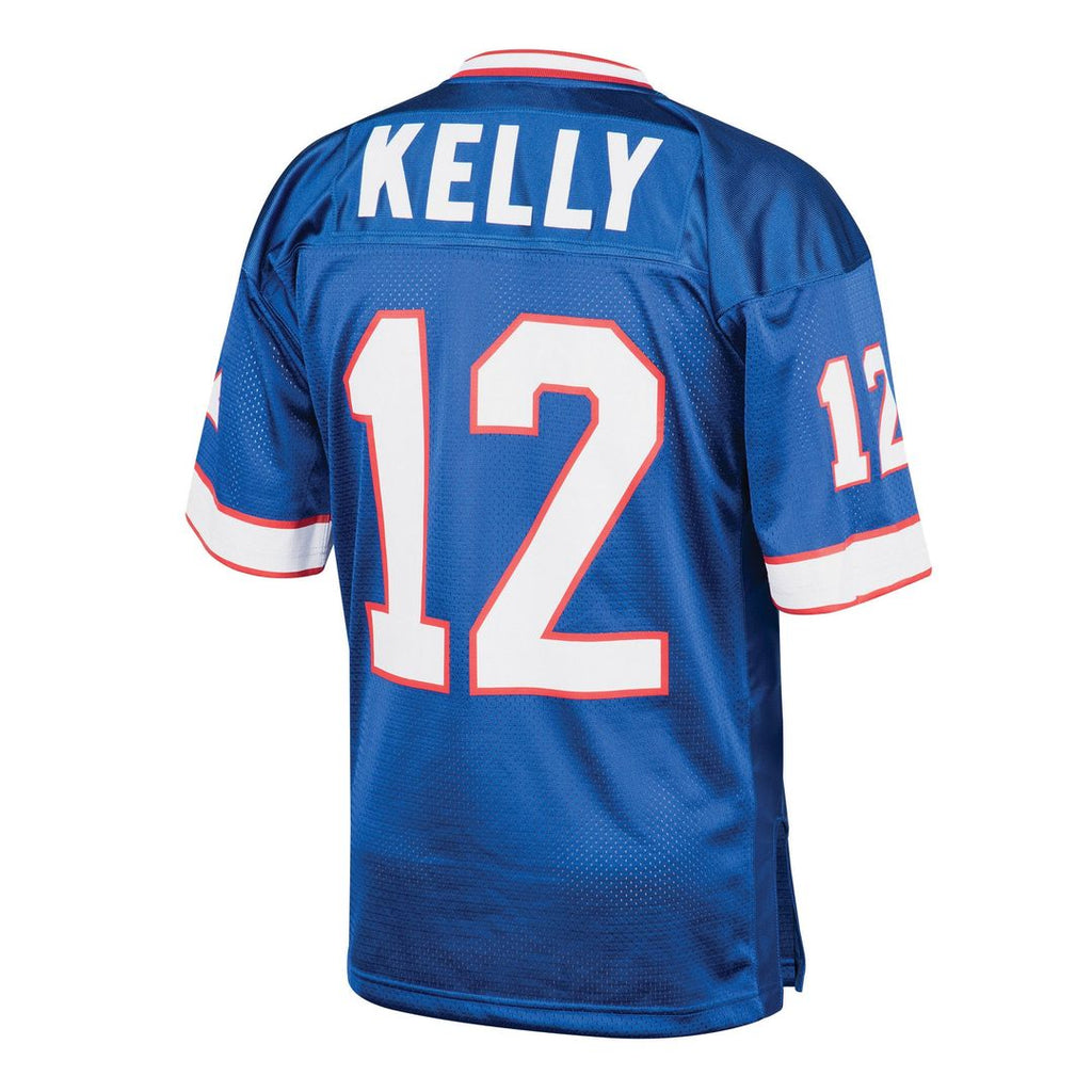 Men's Buffalo Bills 1994 Jim Kelly Royal Authentic Throwback Retired Player Jersey