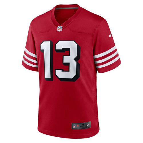 Men San Francisco 49ers Brock Purdy Scarlet Alternate Game Player Jersey