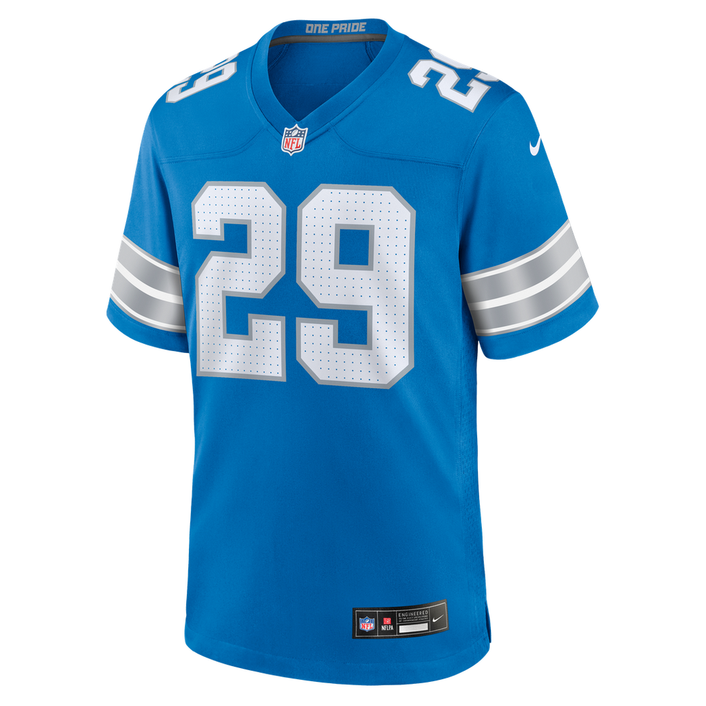 Men's Detroit Lions Avonte Maddox Blue Team