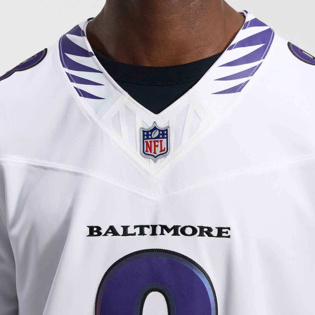 Men's Baltimore Ravens Lamar Jackson Black Alternate Alternate Vapor F.U.S.E. Stitched