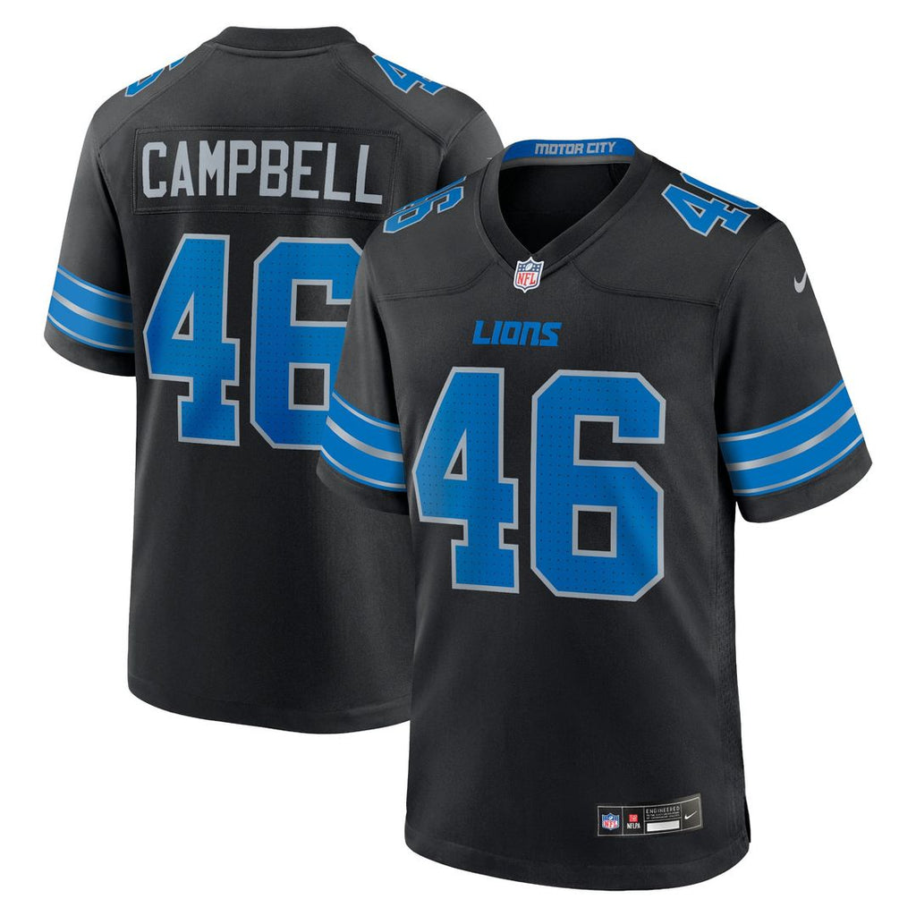 Men's Detroit Lions Jack Campbell White White