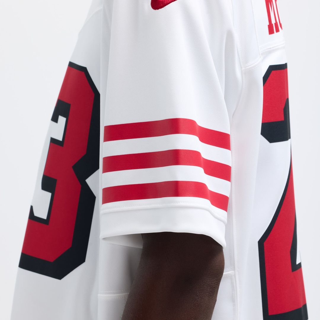 Men's San Francisco 49ers Christian McCaffrey Scarlet Vapor F.U.S.E.