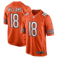 Men's Chicago Bears Caleb Williams Orange Alternate Player