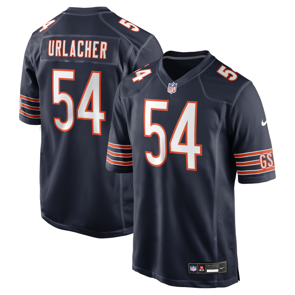 Men's Chicago Bears Brian Urlacher White Retired Player