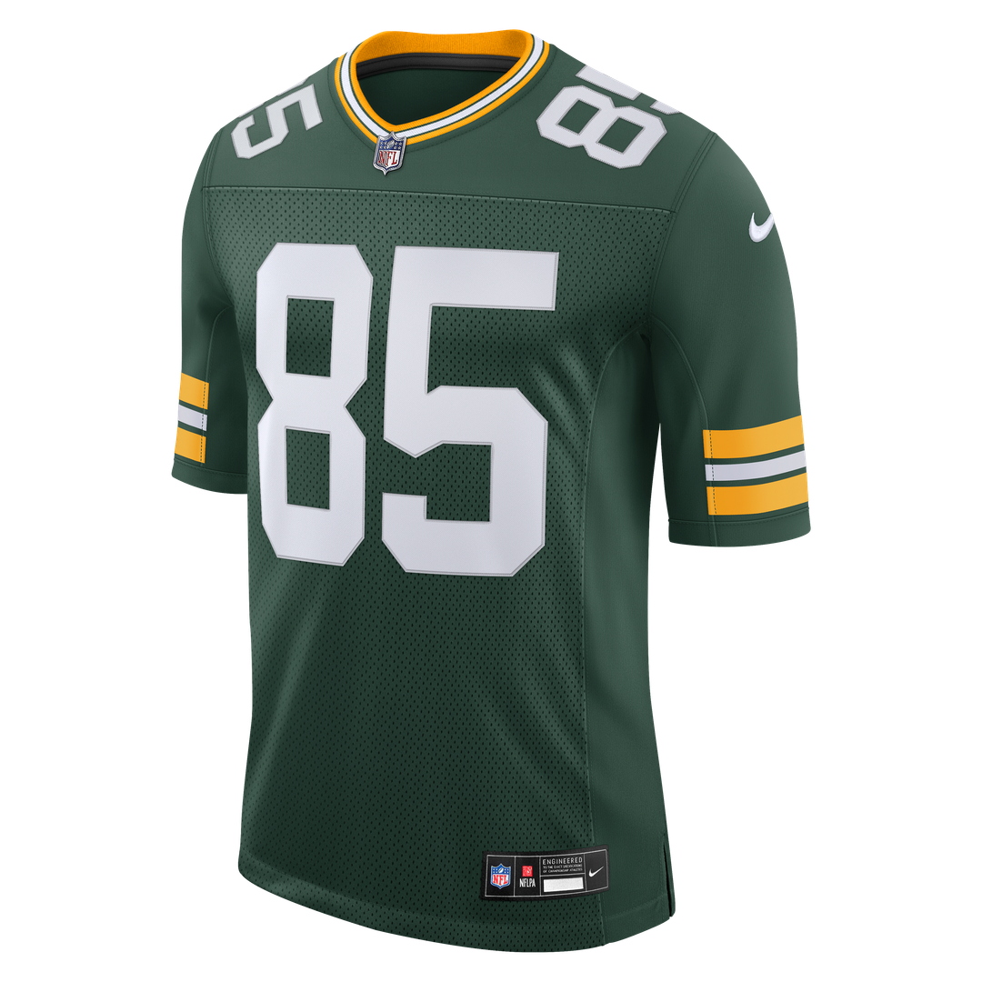 Men's Green Bay Packers Tucker Kraft Green Stitched Jersey