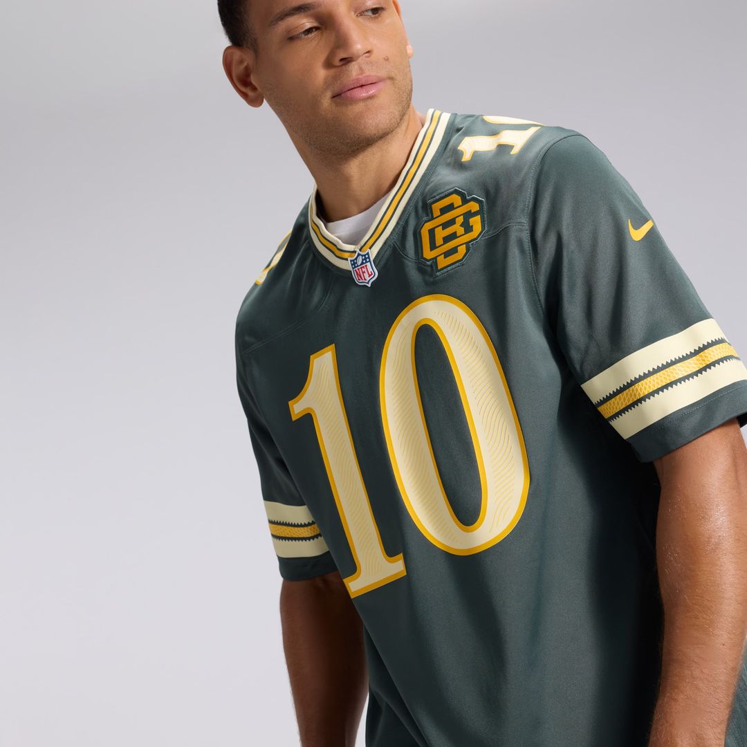 Men's Green Bay Packers Love Green 2026 Rivalries Collection Jersey