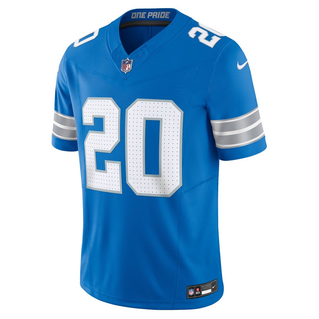 Men's Detroit Lions Barry Sanders Black 2nd Alternate Vapor F.U.S.E.