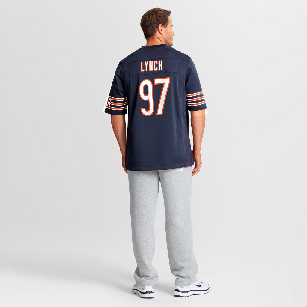 Men's Chicago Bears James Lynch Navy Team