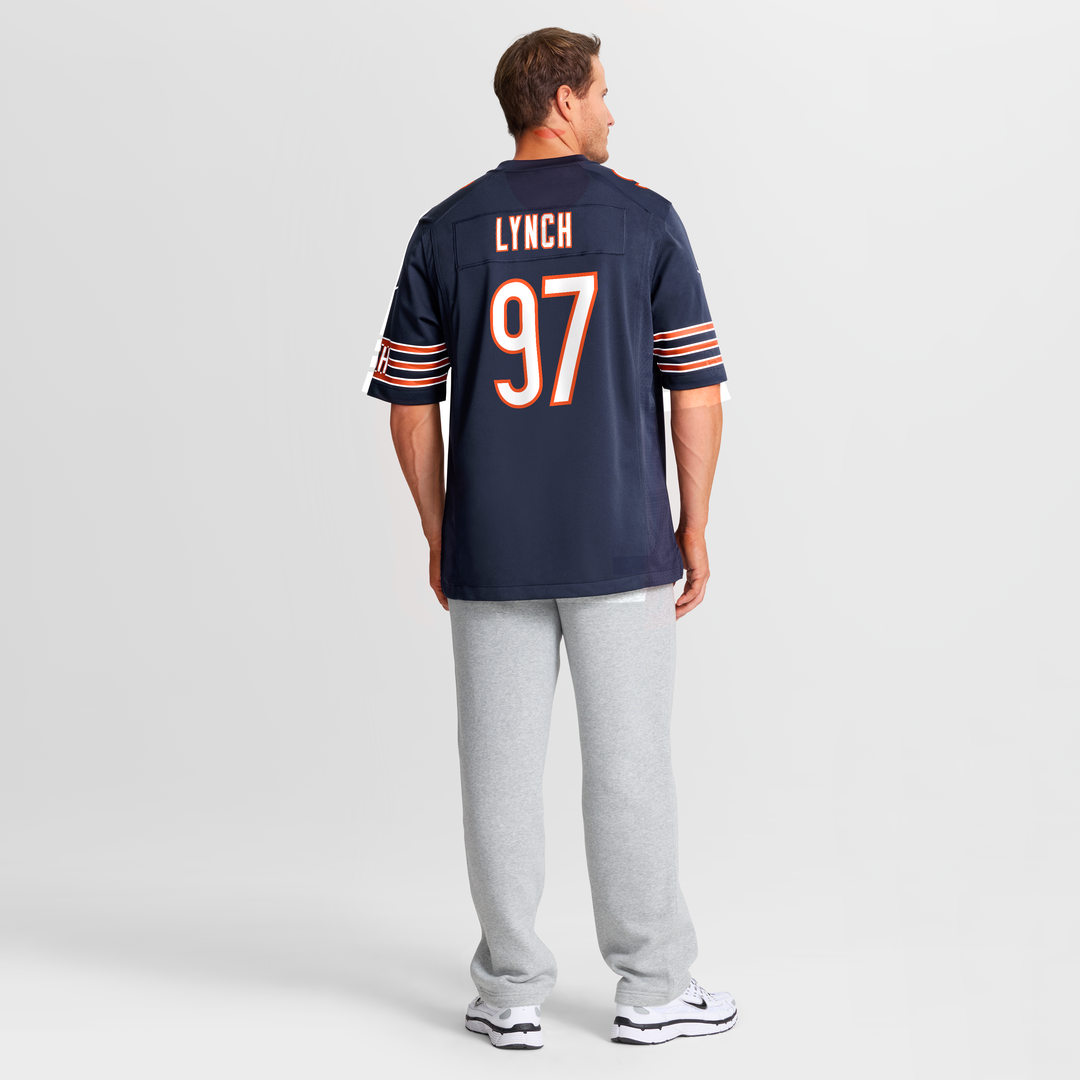 Men's Chicago Bears James Lynch Navy Team