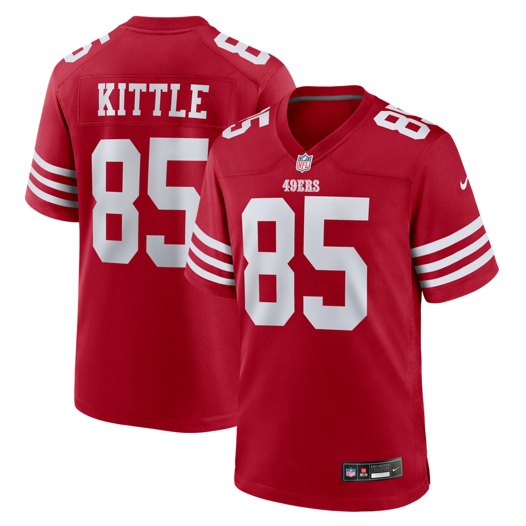 Men's San Francisco 49ers George Kittle White Player