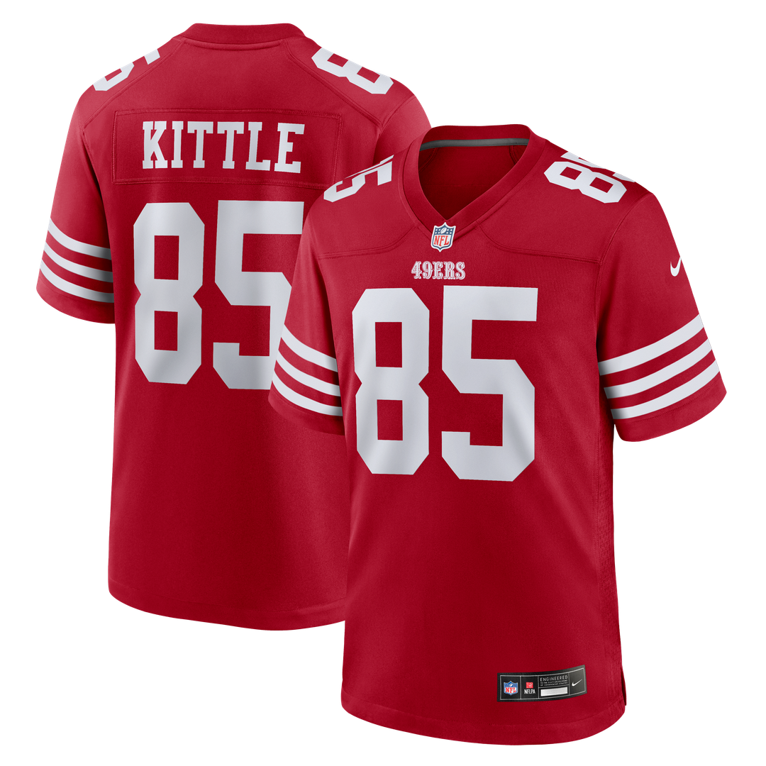 Men's San Francisco 49ers George Kittle White Player