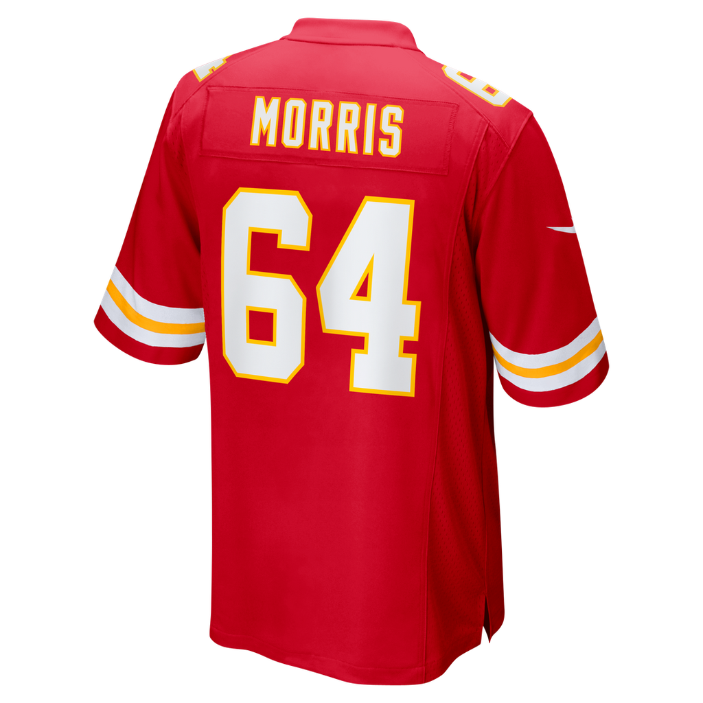 Men's Kansas City Chiefs Wanya Morris Red