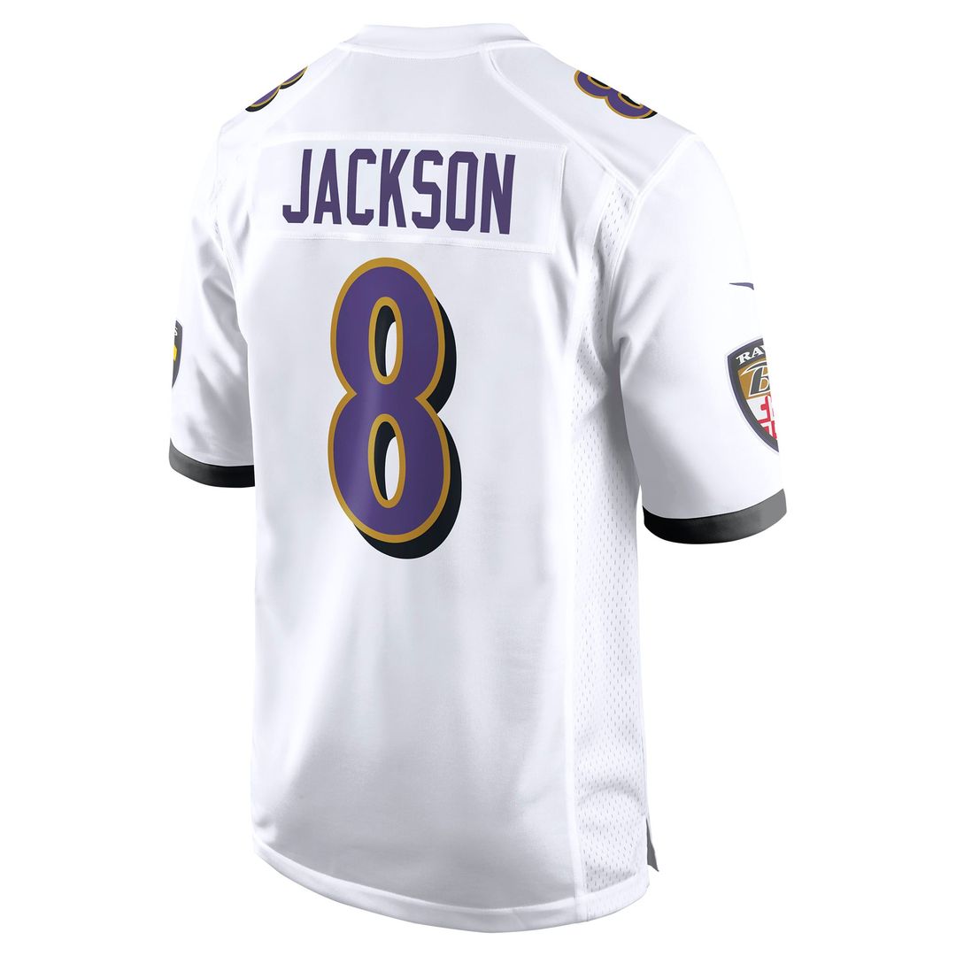 Men's Baltimore Ravens Lamar Jackson Purple Alternate