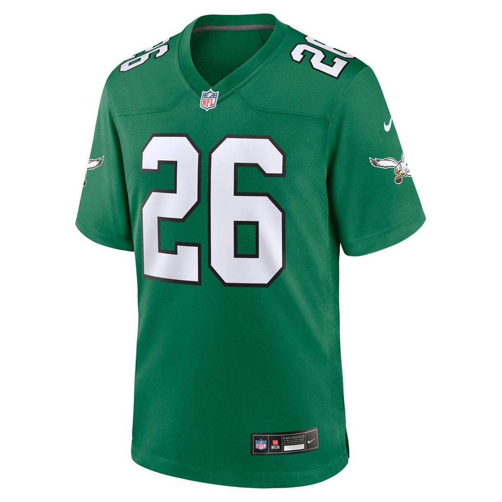 Men's Philadelphia Eagles Saquon Barkley White