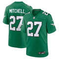 Men's Philadelphia Eagles Quinyon Mitchell Kelly Green Alternate
