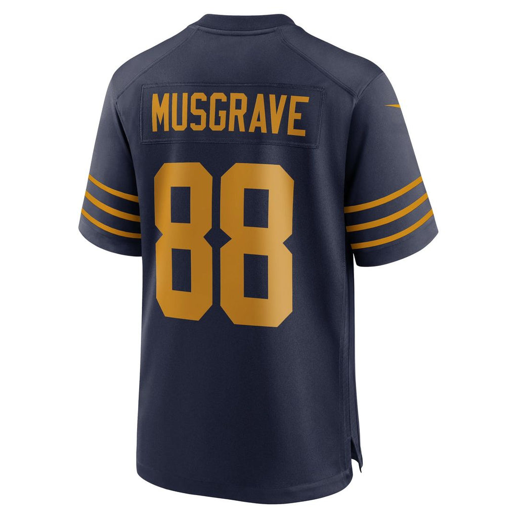 Men's Green Bay Packers Luke Musgrave Navy The 1923 Classic Jersey