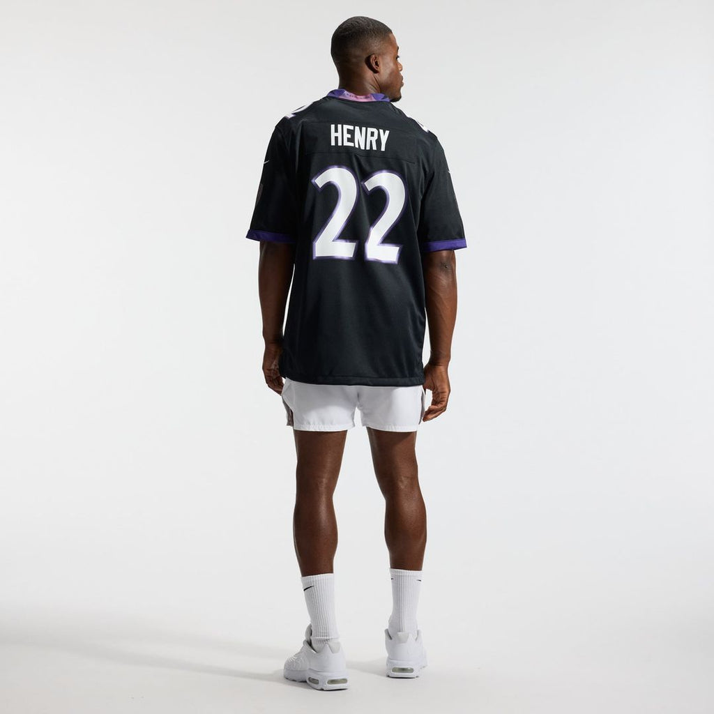 Men's Baltimore Ravens Derrick Henry Black Alternate