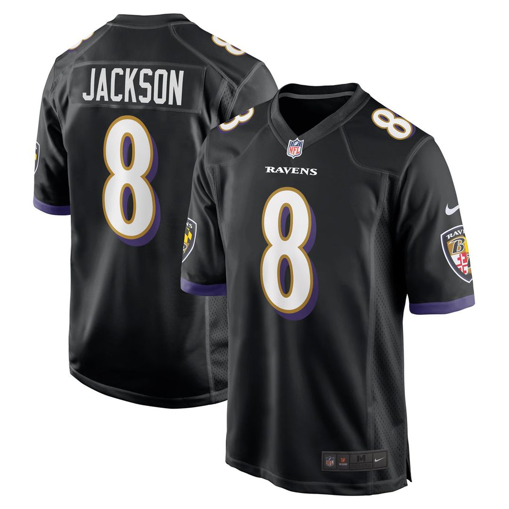 Men's Baltimore Ravens Lamar Jackson White
