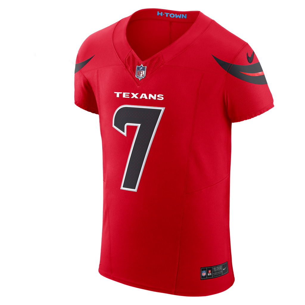 Men's Houston Texans C.J. Stroud Red Alternate Vapor F.U.S.E. Elite Jersey
