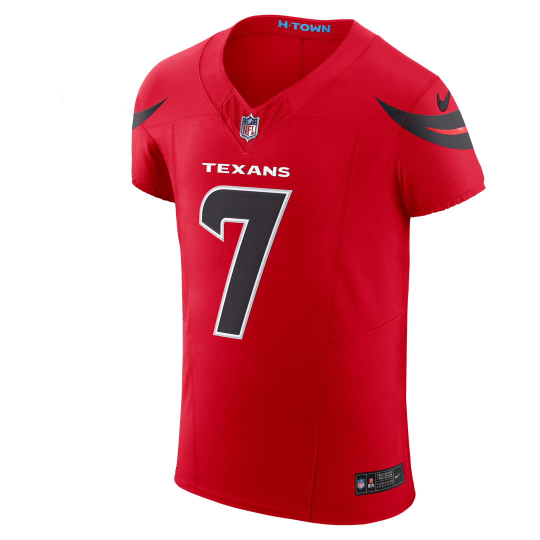 Men's Houston Texans C.J. Stroud Red Alternate Vapor F.U.S.E. Elite Jersey