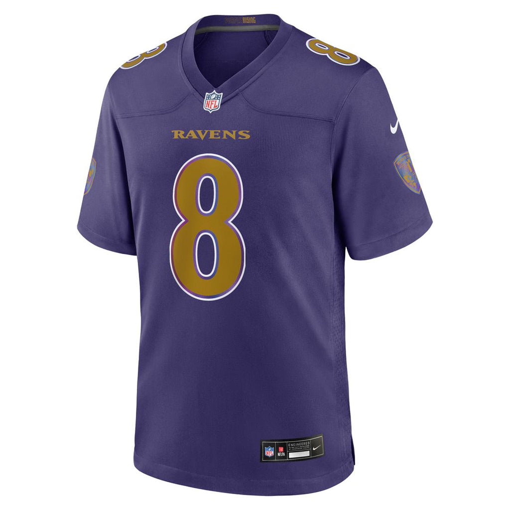Men's Baltimore Ravens Lamar Jackson White
