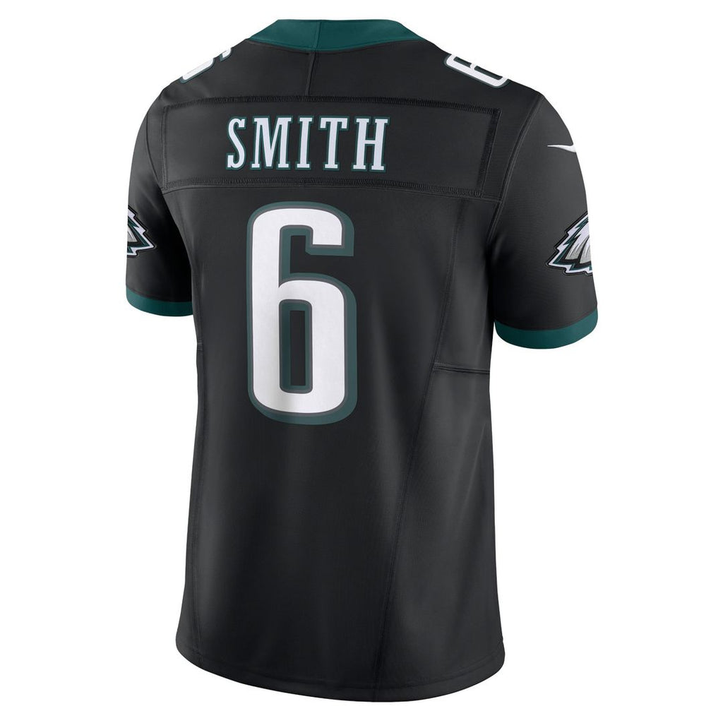 Men's Philadelphia Eagles DeVonta Smith Black Alternate Vapor F.U.S.E.