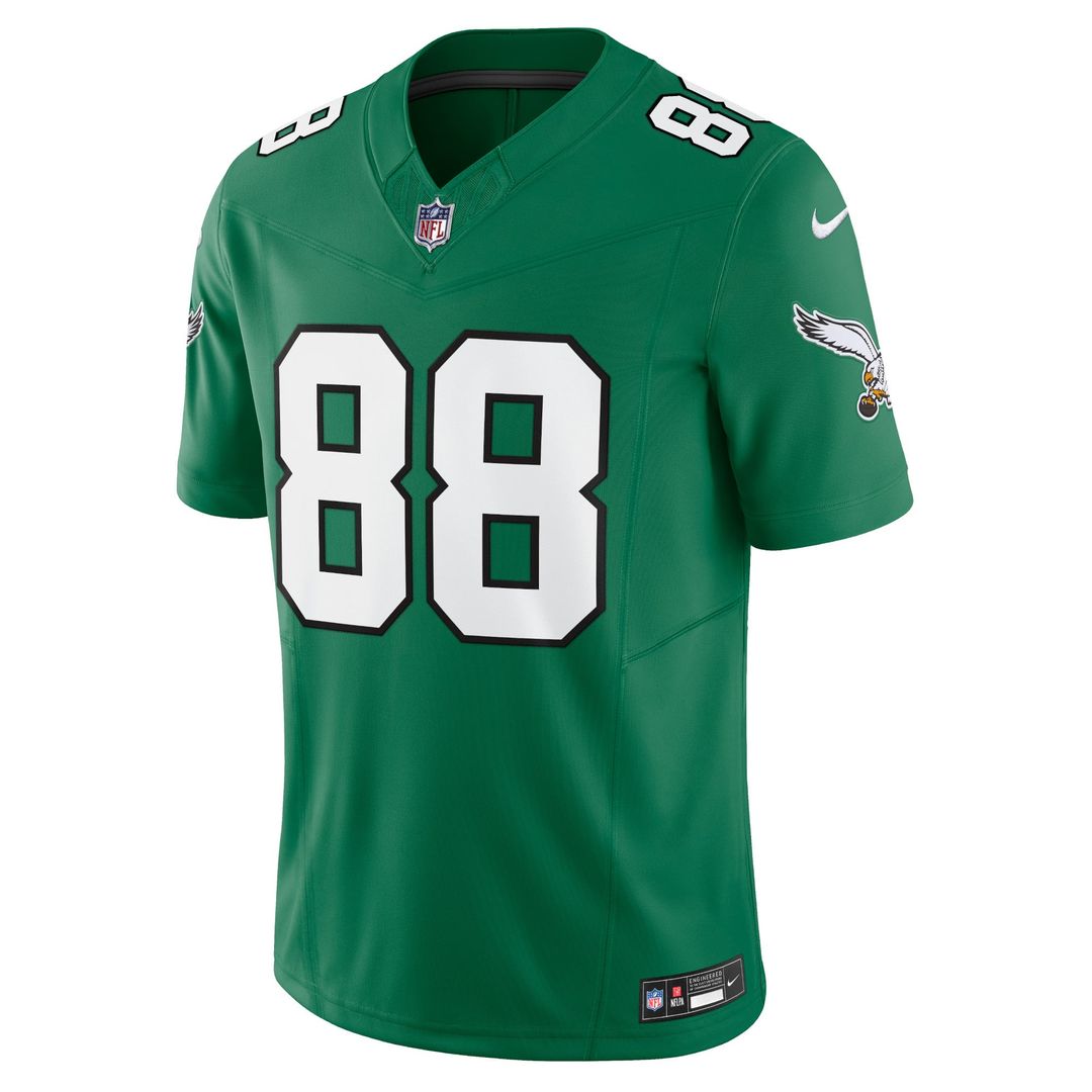 Men's Philadelphia Eagles Dallas Goedert Kelly Green Vapor F.U.S.E.
