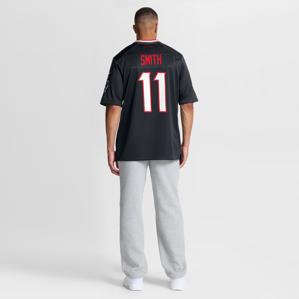 Men's Houston Texans Tremon Smith Navy Team