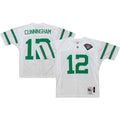 Men's Philadelphia Eagles 1994 Randall Cunningham White Authentic Throwback Retired Player Jersey