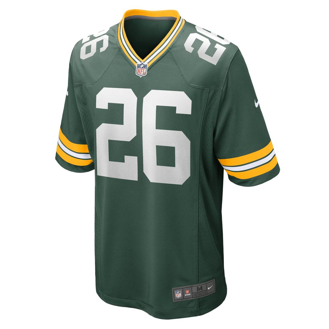 Men's Green Bay Packers Darnell Savage Jr Green Game Team Jersey