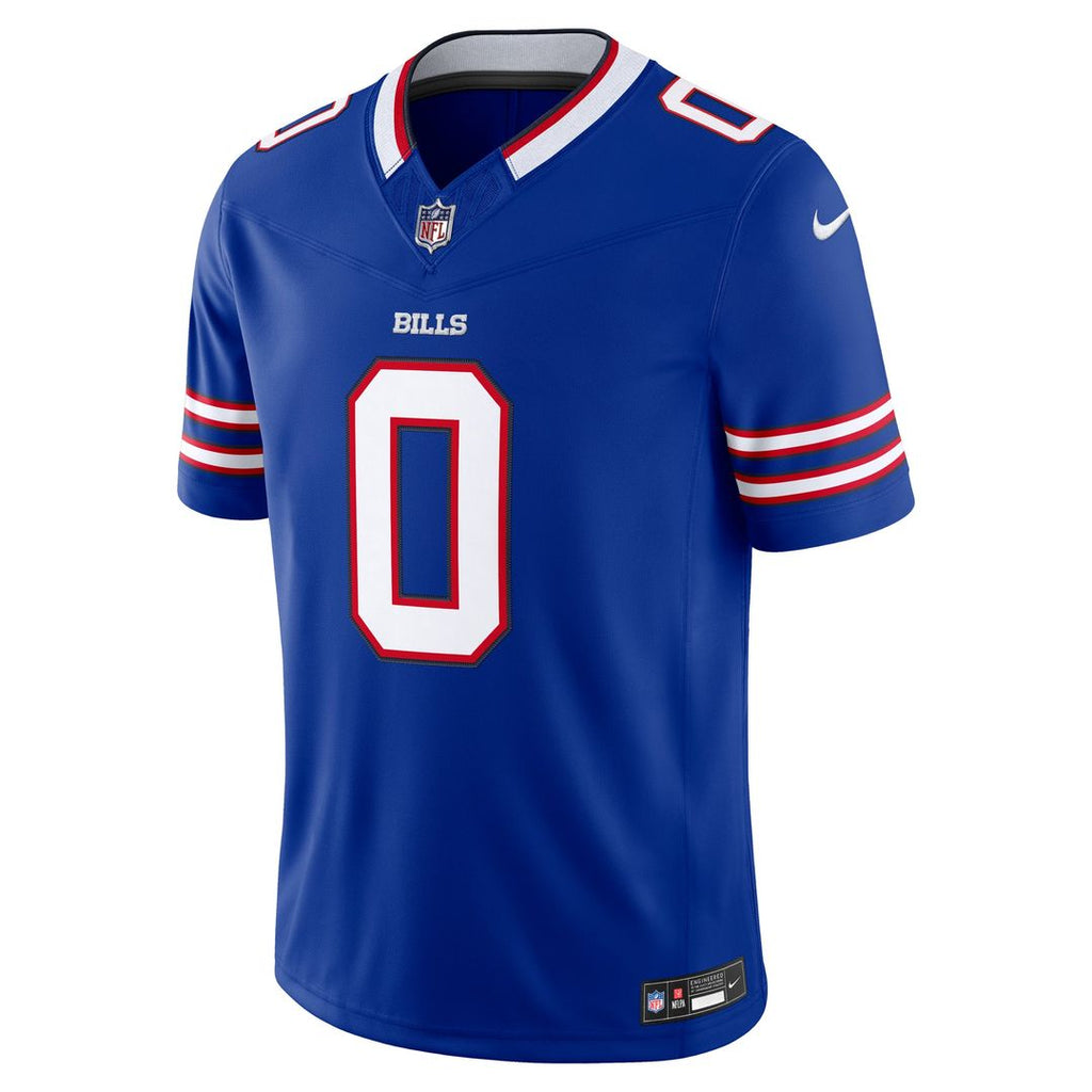 Men's Buffalo Bills Keon Coleman Gray Nickel City Vapor F.U.S.E. Stitched