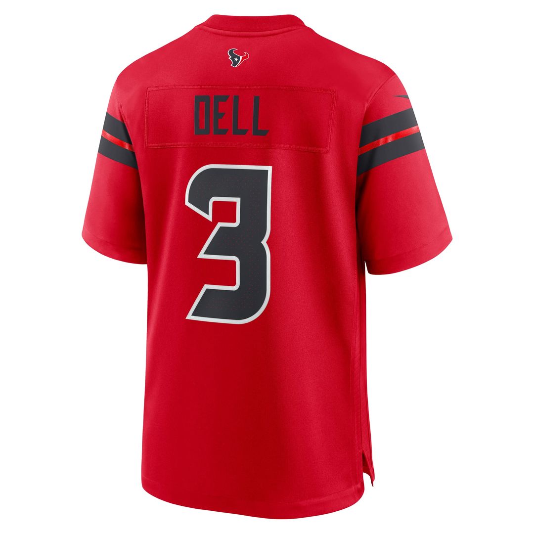 Men's Houston Texans Tank Dell Red Alternate