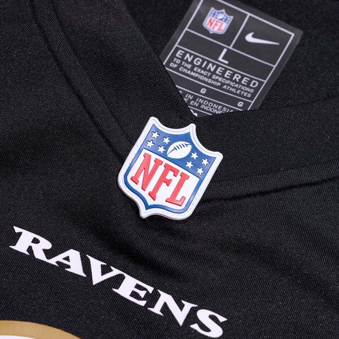 Men's Baltimore Ravens Lamar Jackson Black Alternate