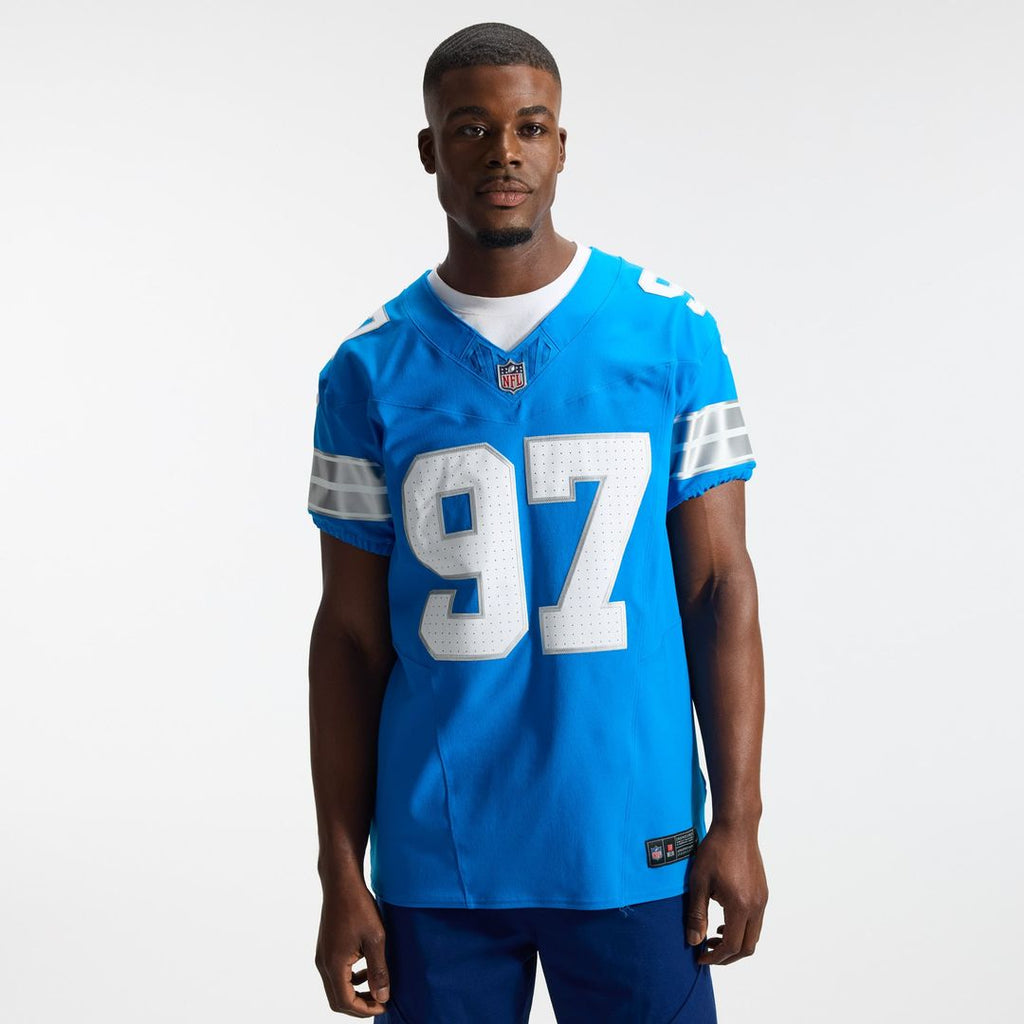Men's Detroit Lions Aidan Hutchinson Black Alternate Vapor F.U.S.E. Elite Jersey