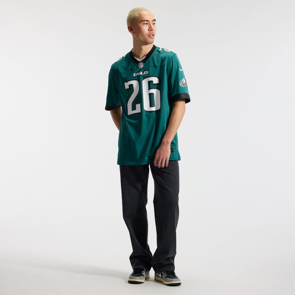 Men's Philadelphia Eagles Saquon Barkley Black Alternate