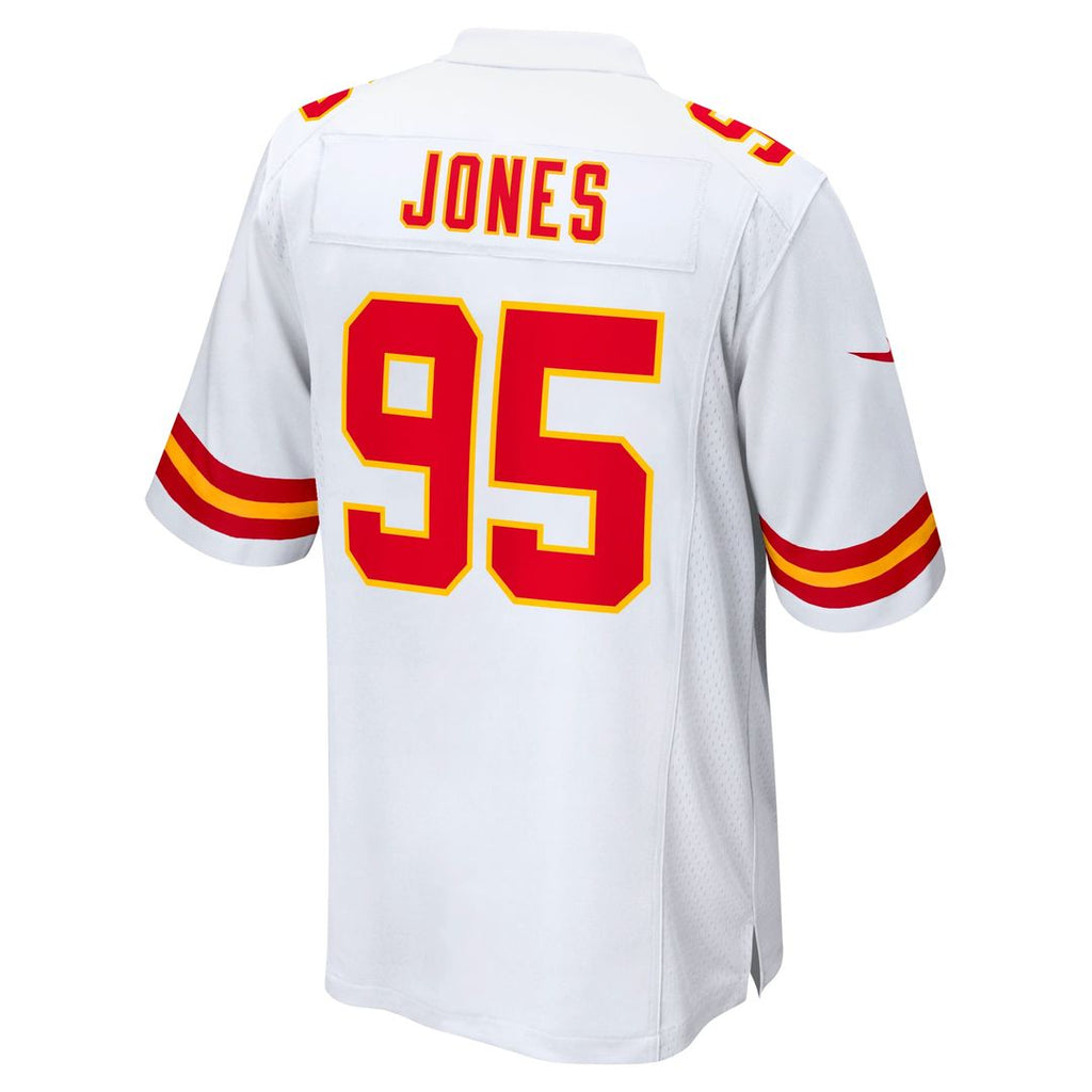 Men's Kansas City Chiefs Chris Jones White