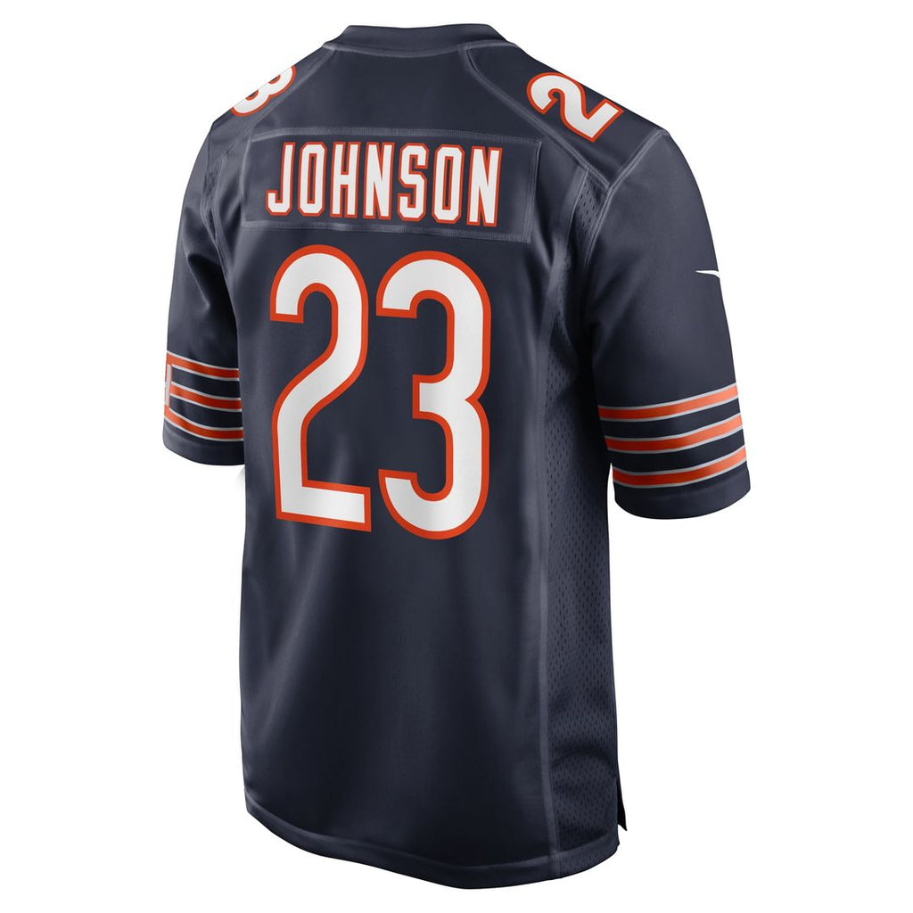 Men's Chicago Bears Roschon Johnson Navy Team