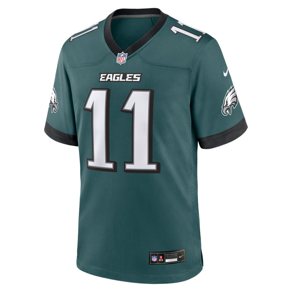 Men's Philadelphia Eagles Jihaad Campbell Midnight Green Team