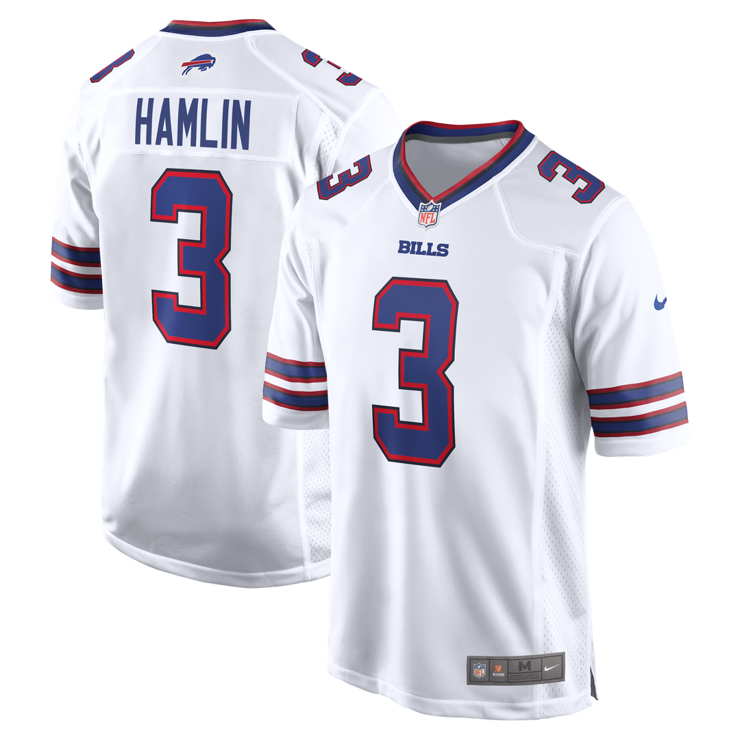 Men's Buffalo Bills Damar Hamlin White