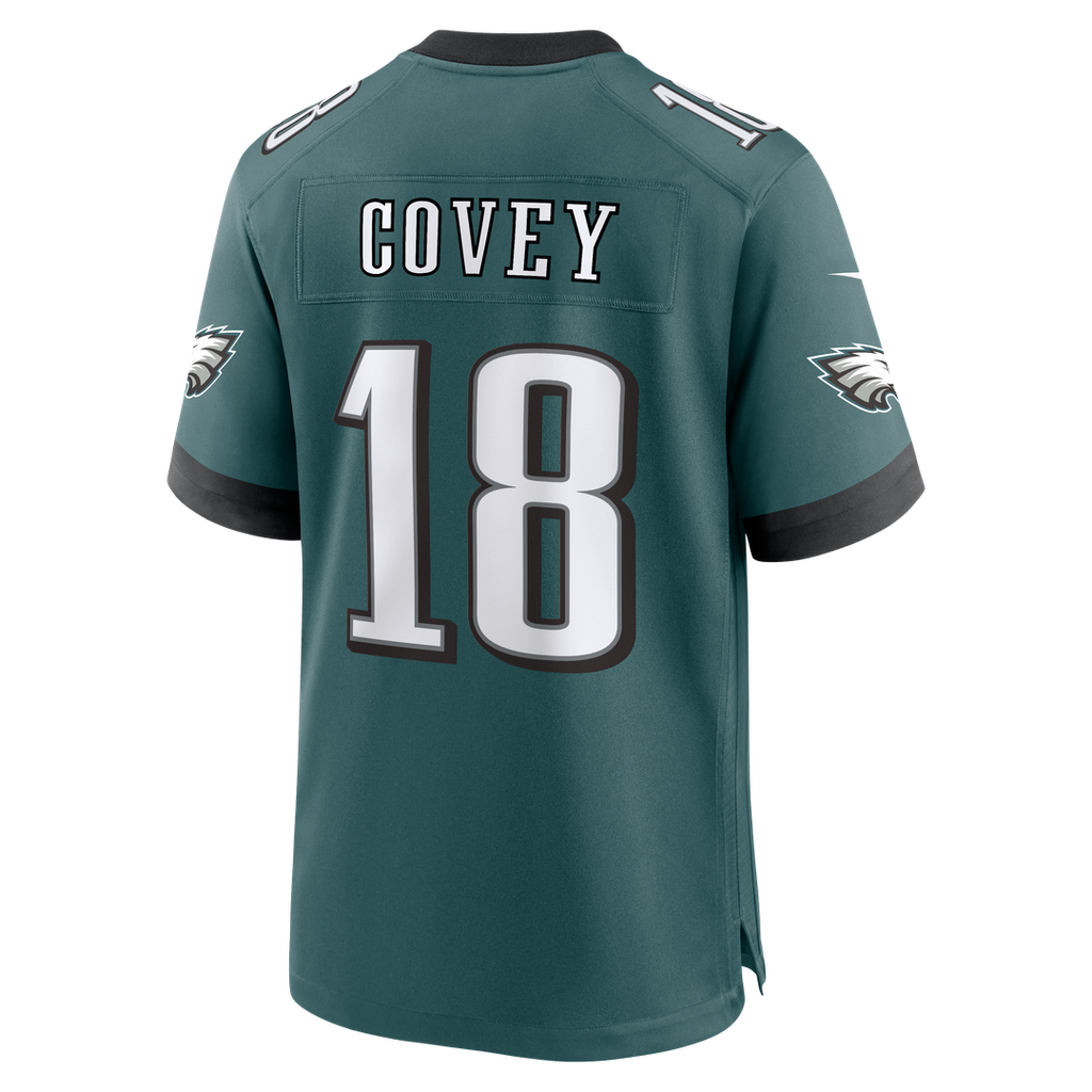 Men's Philadelphia Eagles Britain Covey Midnight Green Team