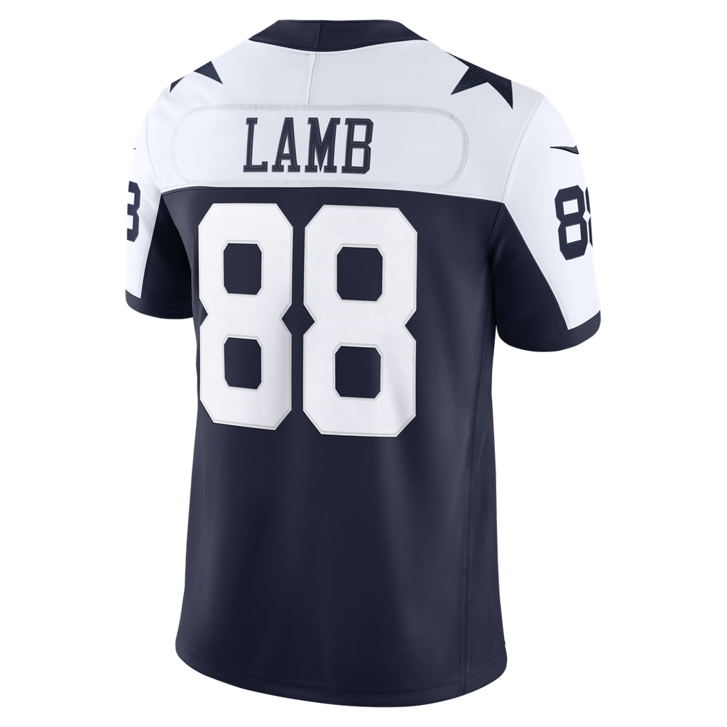 Men's Dallas Cowboys CeeDee Lamb White Vapor F.U.S.E. Stitched