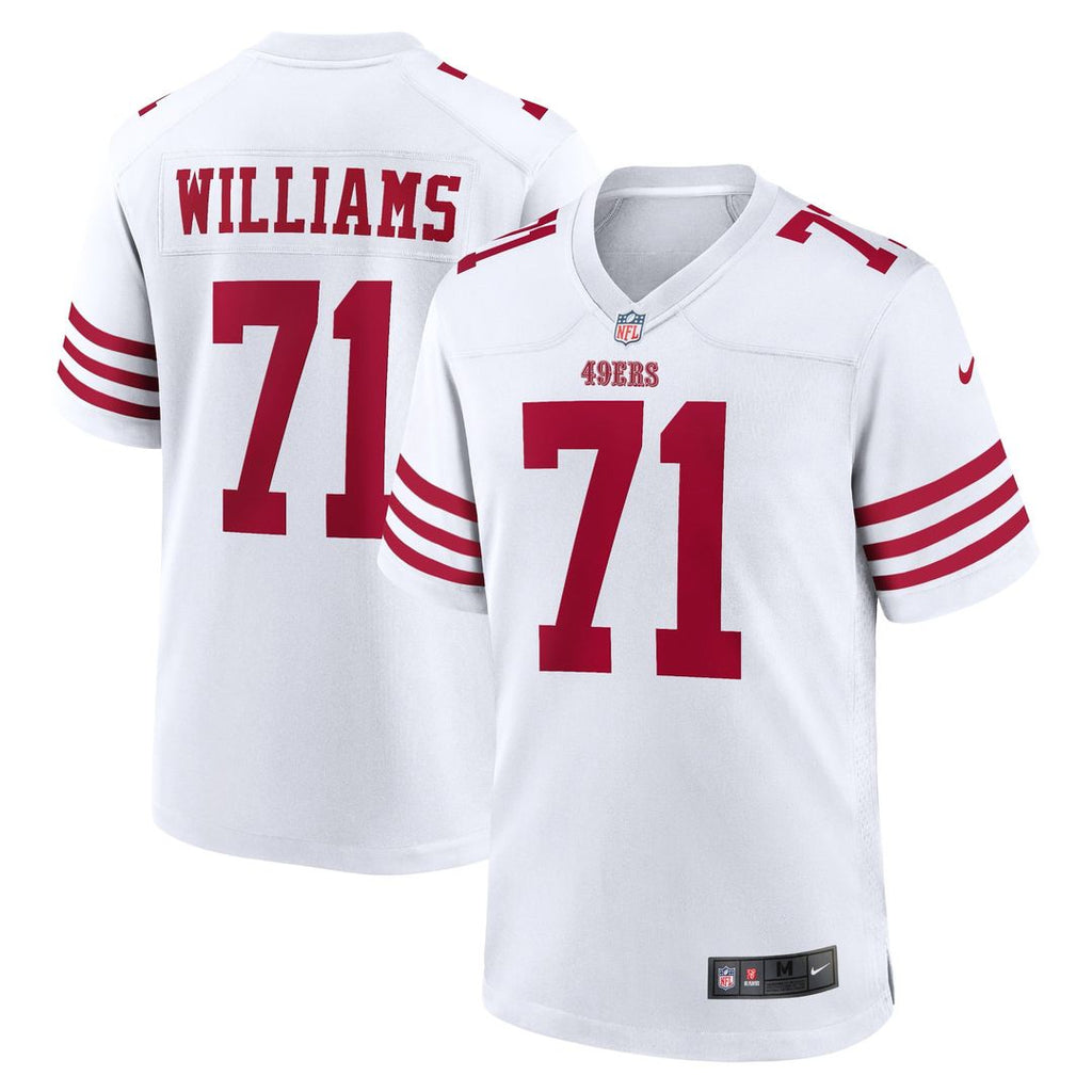 Men's San Francisco 49ers Trent Williams Scarlet Alternate