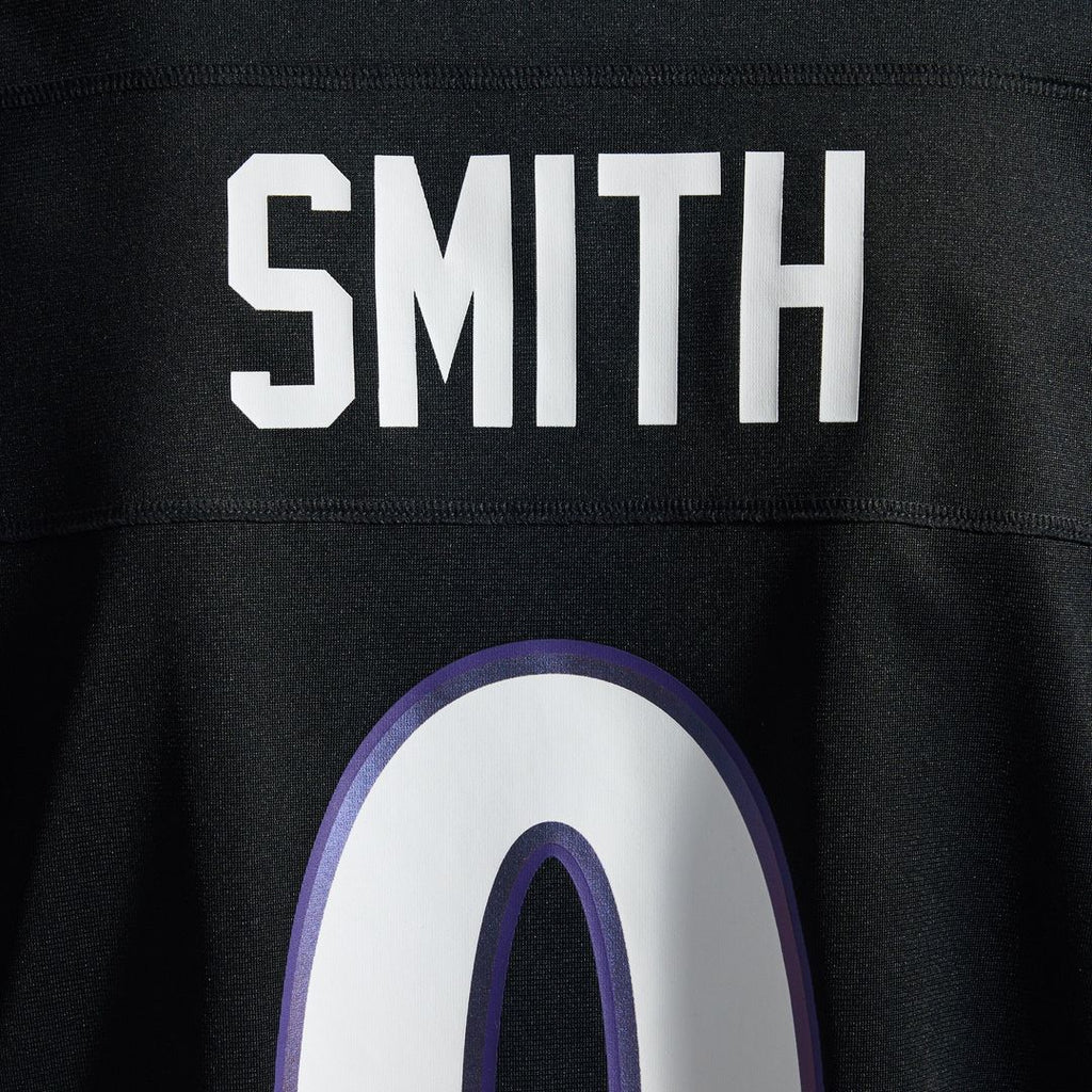 Men's Baltimore Ravens Roquan Smith Black Alternate